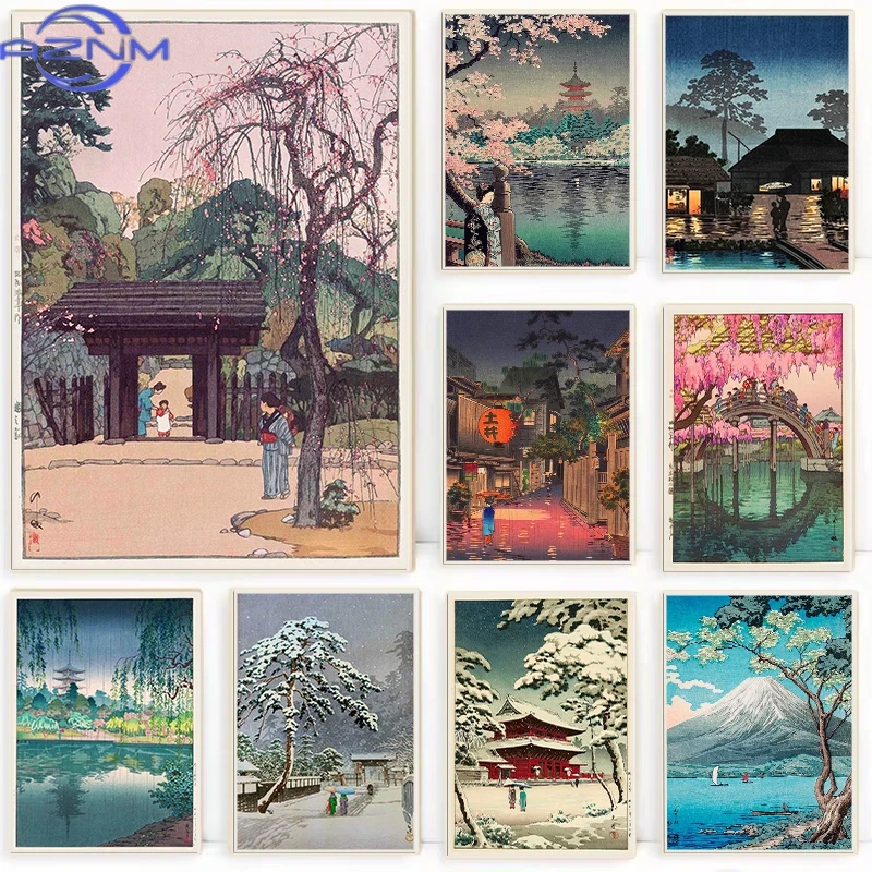 AZNM Retro Ukiyo-e Traditional - Japanese Traditional Lifestyle incelemesi ve fiyatı