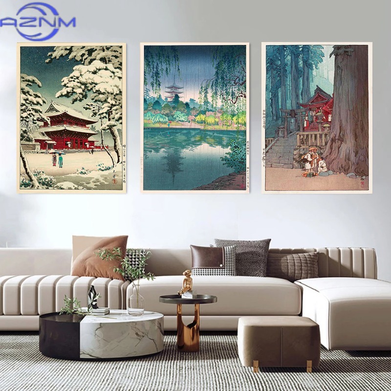 AZNM Retro Ukiyo-e Traditional - Japanese Traditional Lifestyle incelemesi ve fiyatı