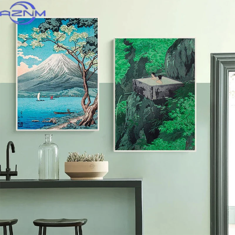 AZNM Retro Ukiyo-e Traditional - Japanese Traditional Lifestyle incelemesi ve fiyatı