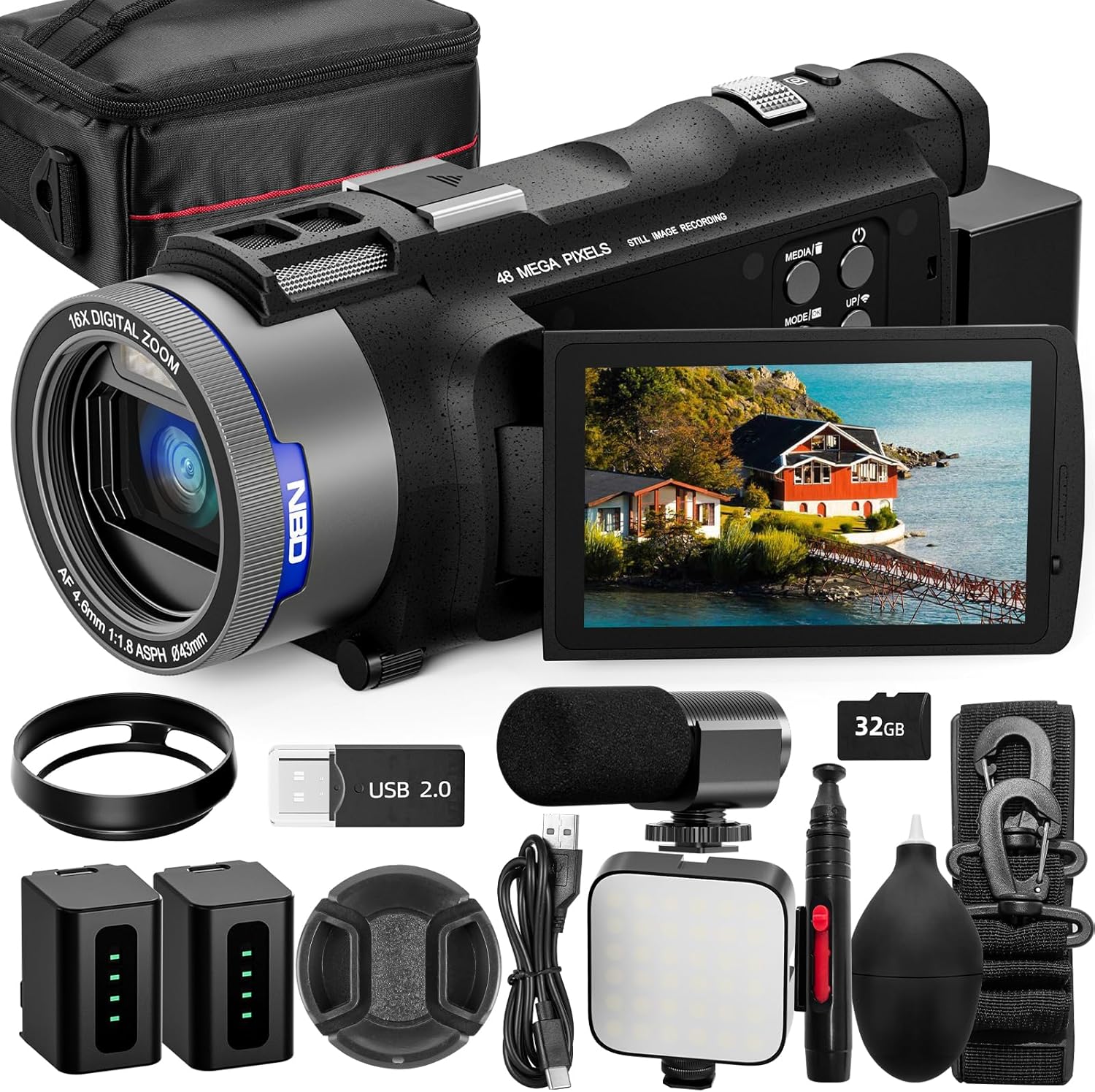 NBD 4K Camcorder Video Camera  - Japanese Traditional Lifestyle incelemesi ve fiyatı