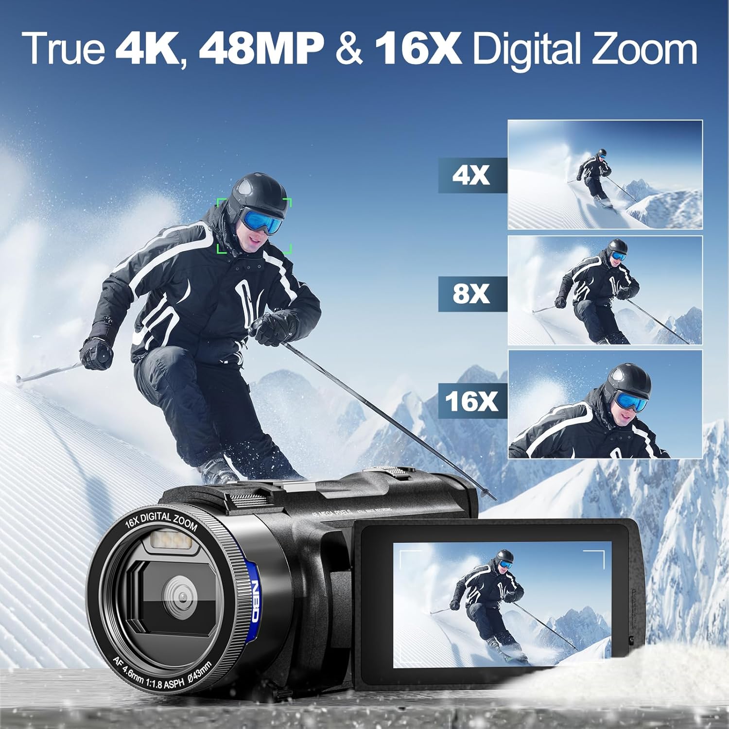NBD 4K Camcorder Video Camera  - Japanese Traditional Lifestyle incelemesi ve fiyatı