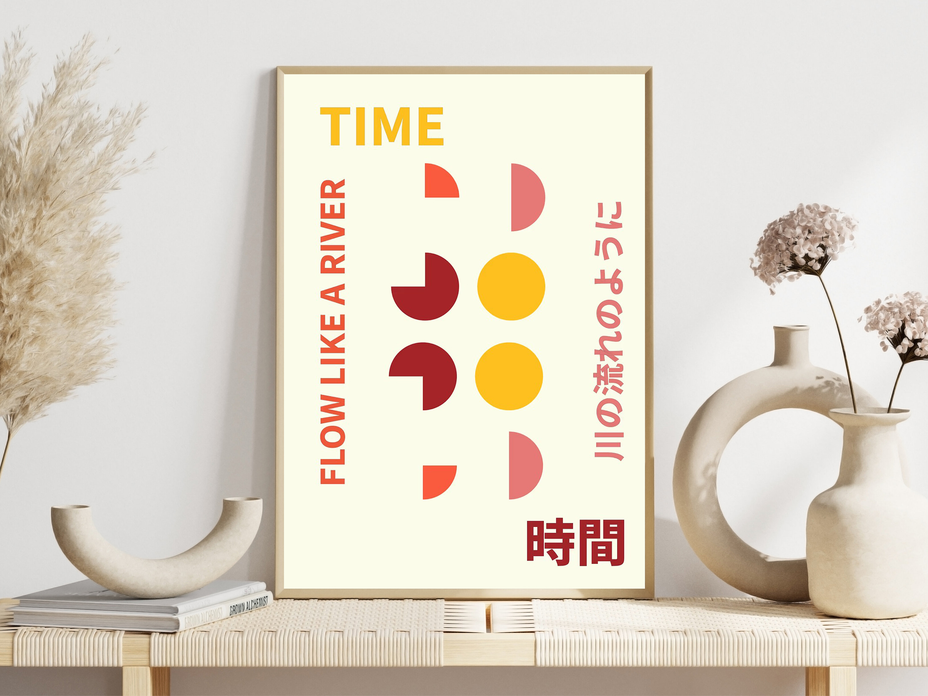 Boat Surrounded Japanese Wave  - Japanese Minimalism Lifestyle incelemesi ve fiyatı