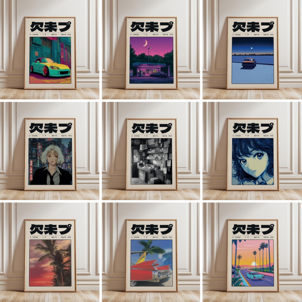 Retro Japanese Vaporwave Tokyo - Japanese Lifestyle Culture incelemesi ve fiyatı