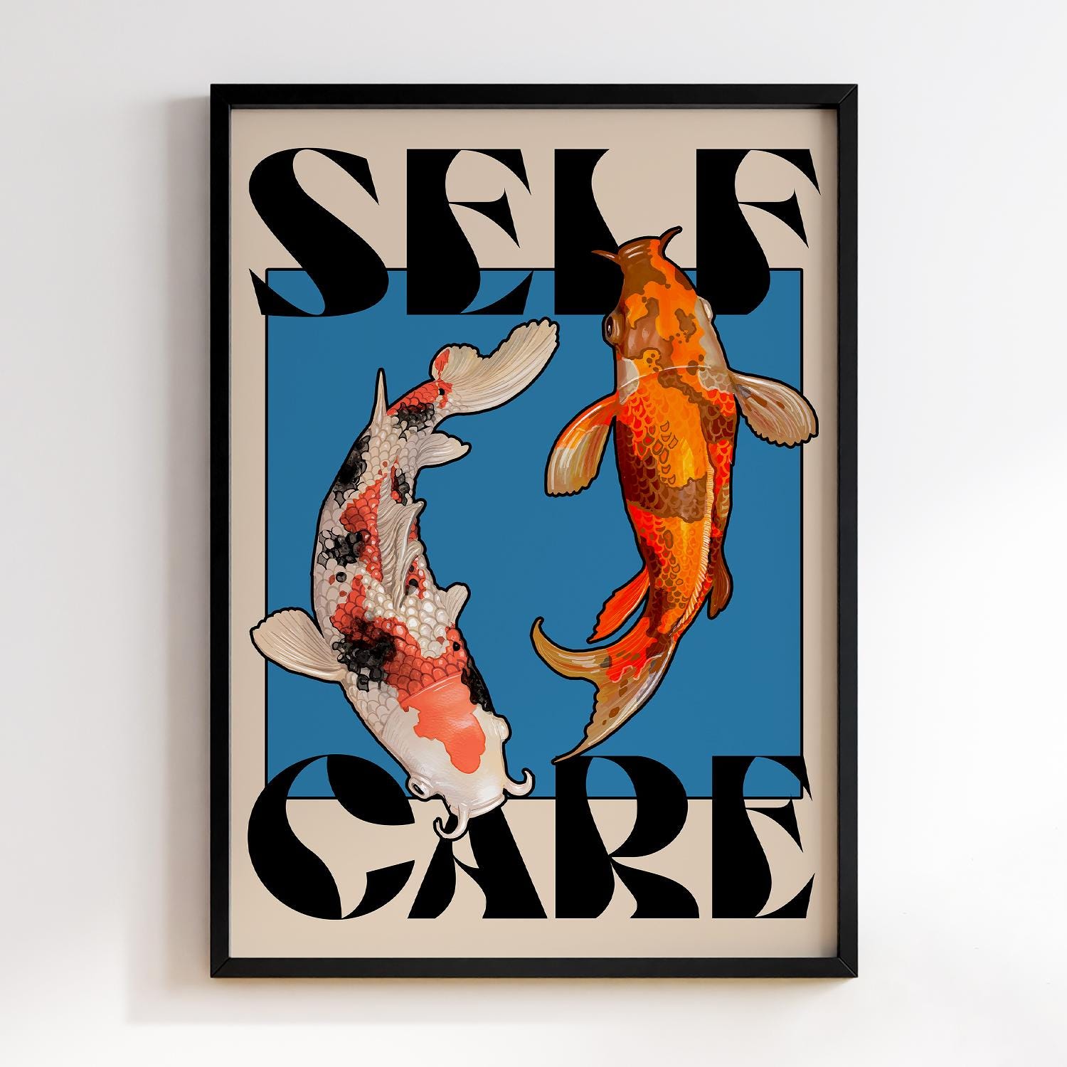Japanese Red Koi Fish Canvas P - Japanese Lifestyle Gifts incelemesi ve fiyatı