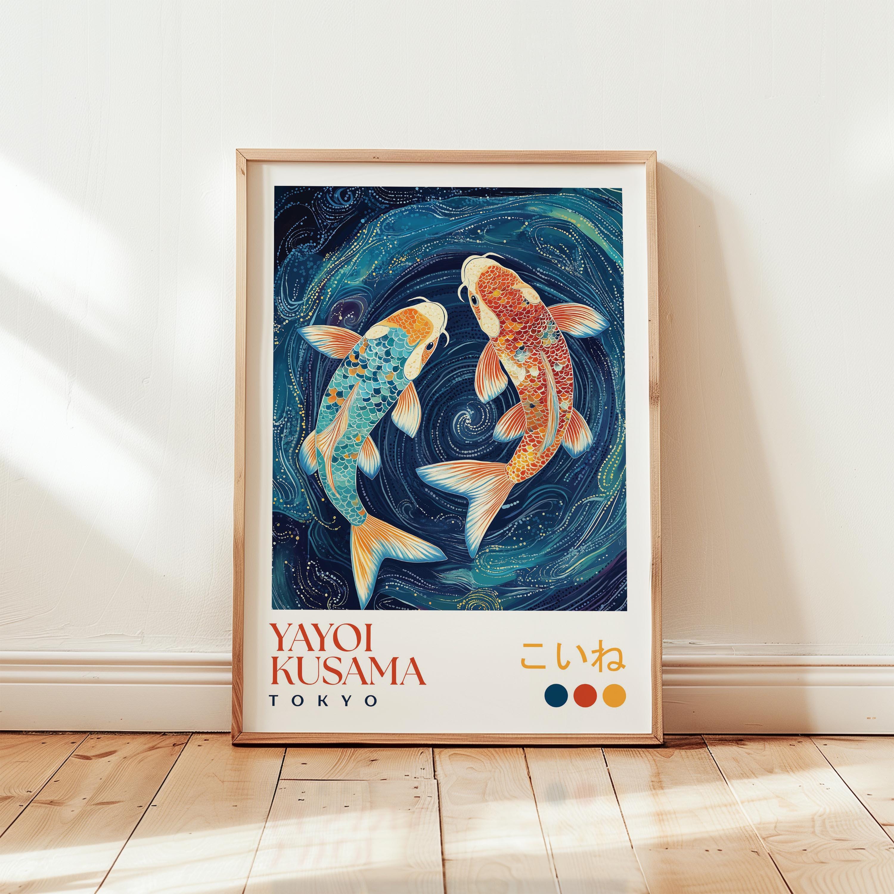Japanese Red Koi Fish Canvas P - Japanese Lifestyle Gifts incelemesi ve fiyatı