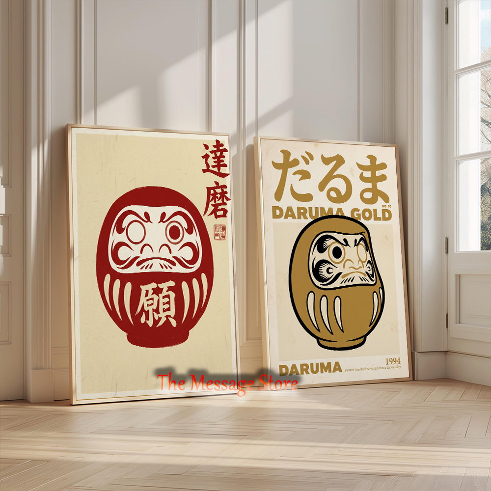 Japanese Daruma Doll Vintage S - Japanese Traditional Lifestyle incelemesi ve fiyatı
