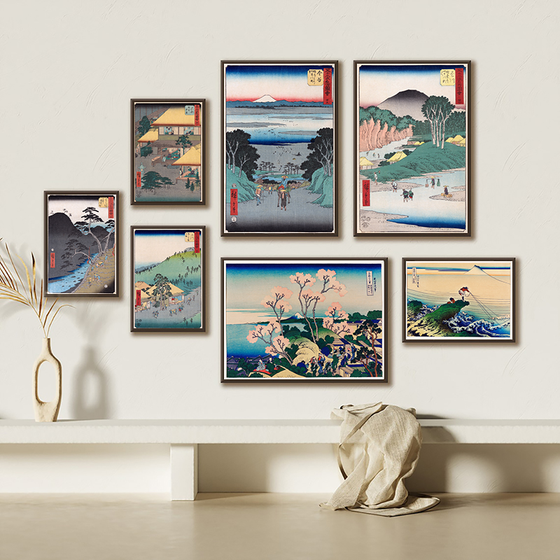 Japanese Prints Wall Art Canva - Japanese Traditional Lifestyle incelemesi ve fiyatı