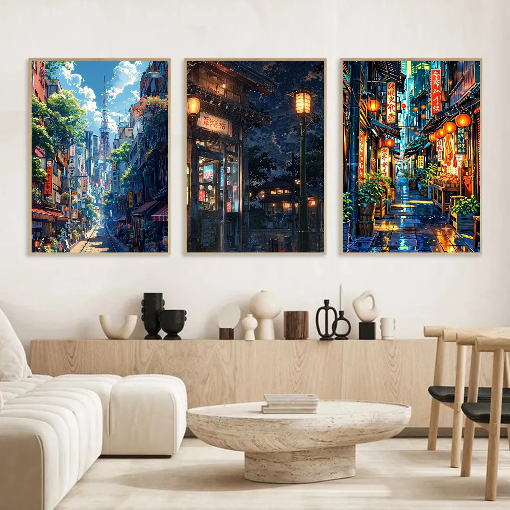 Manga Style Japanese Street La - Japanese Lifestyle Gifts incelemesi ve fiyatı